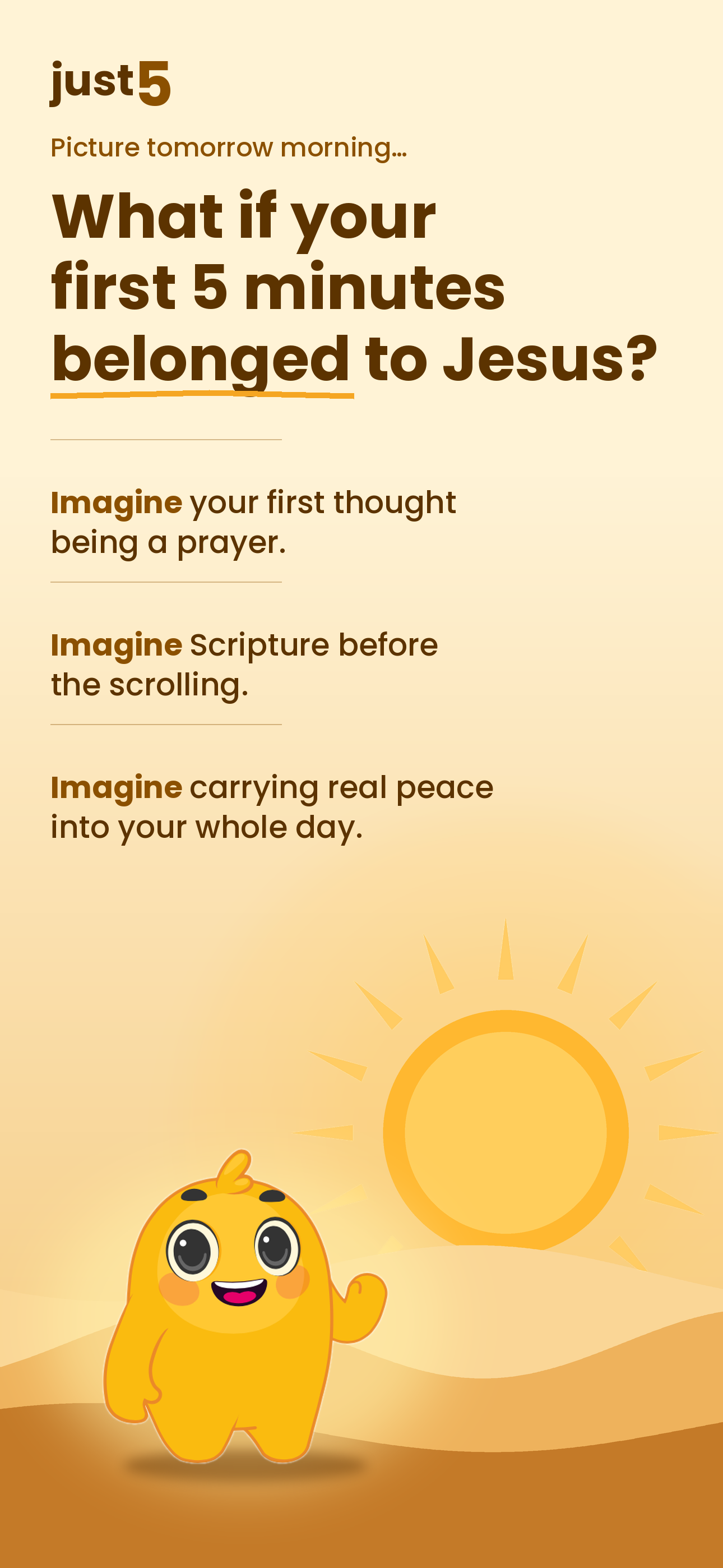 Jesus every day — welcome to just5